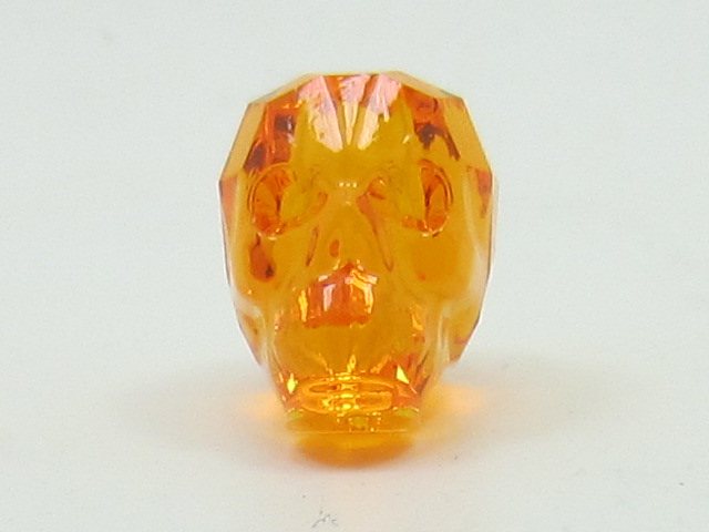 2pcs. 13mm SKULL SUN BEAD European Rhinestones